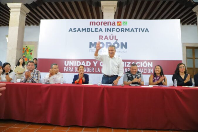 Convoca Raúl Morón a la unidad y organización por la transformación de Michoacán